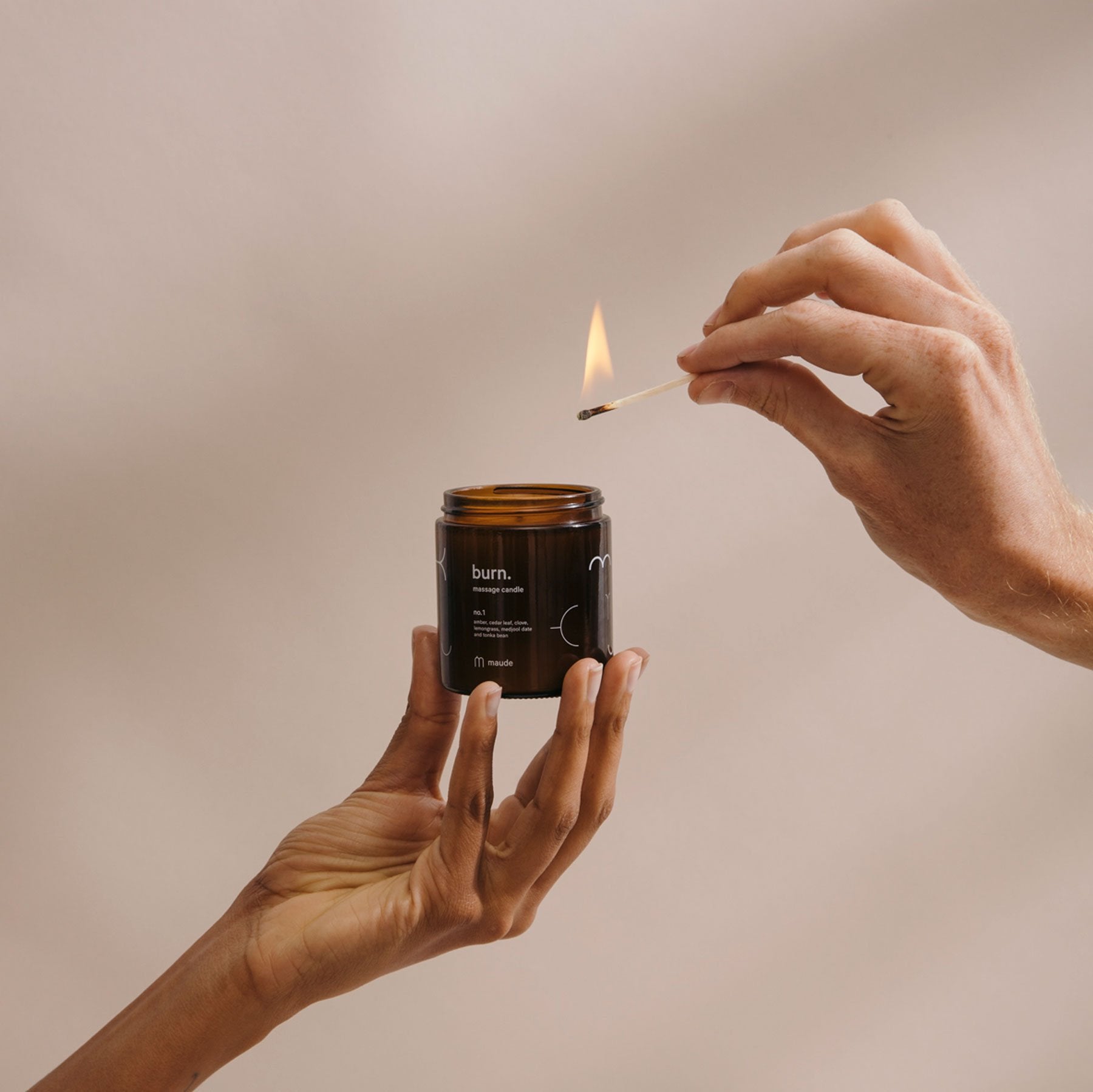 Burn Massage Candle