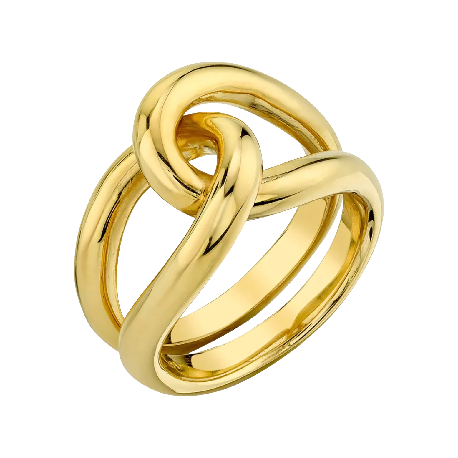 Gabriela Artigas Link Ring in Yellow Gold Plate