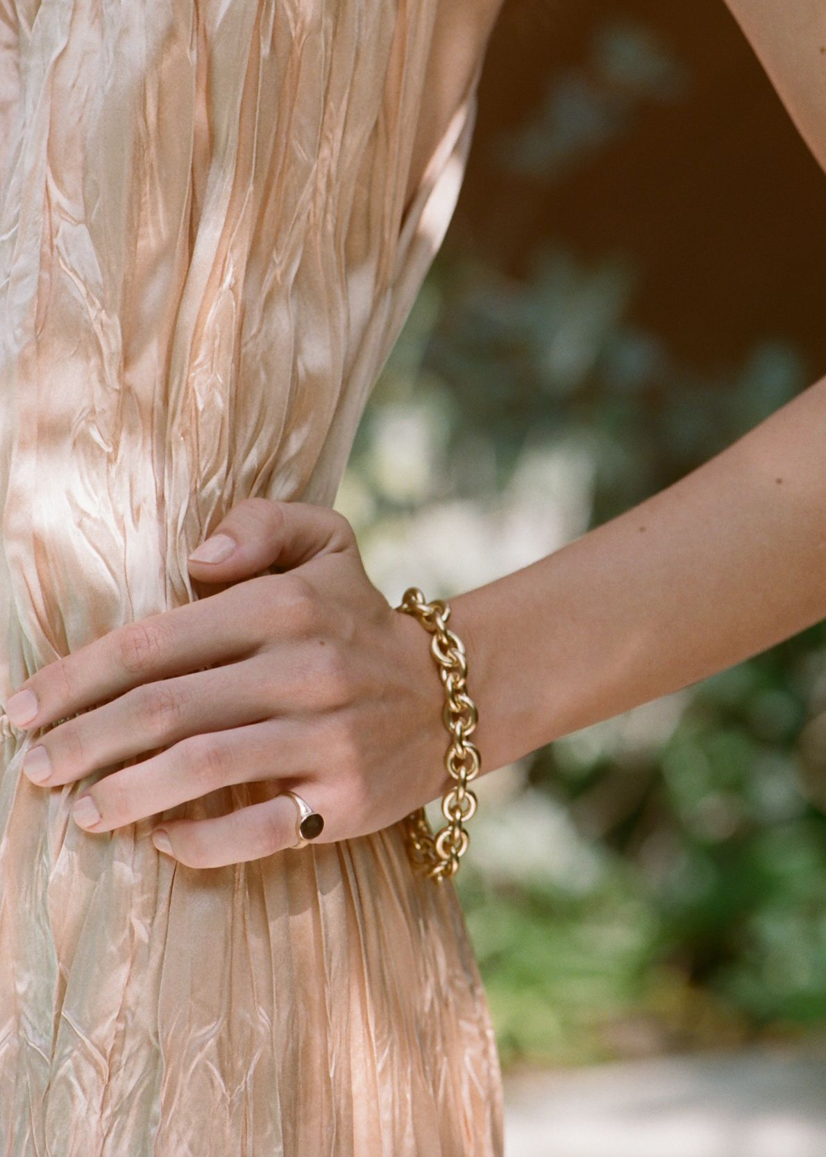 Gabriela Artigas Chain Bracelet in Yellow Gold Plate